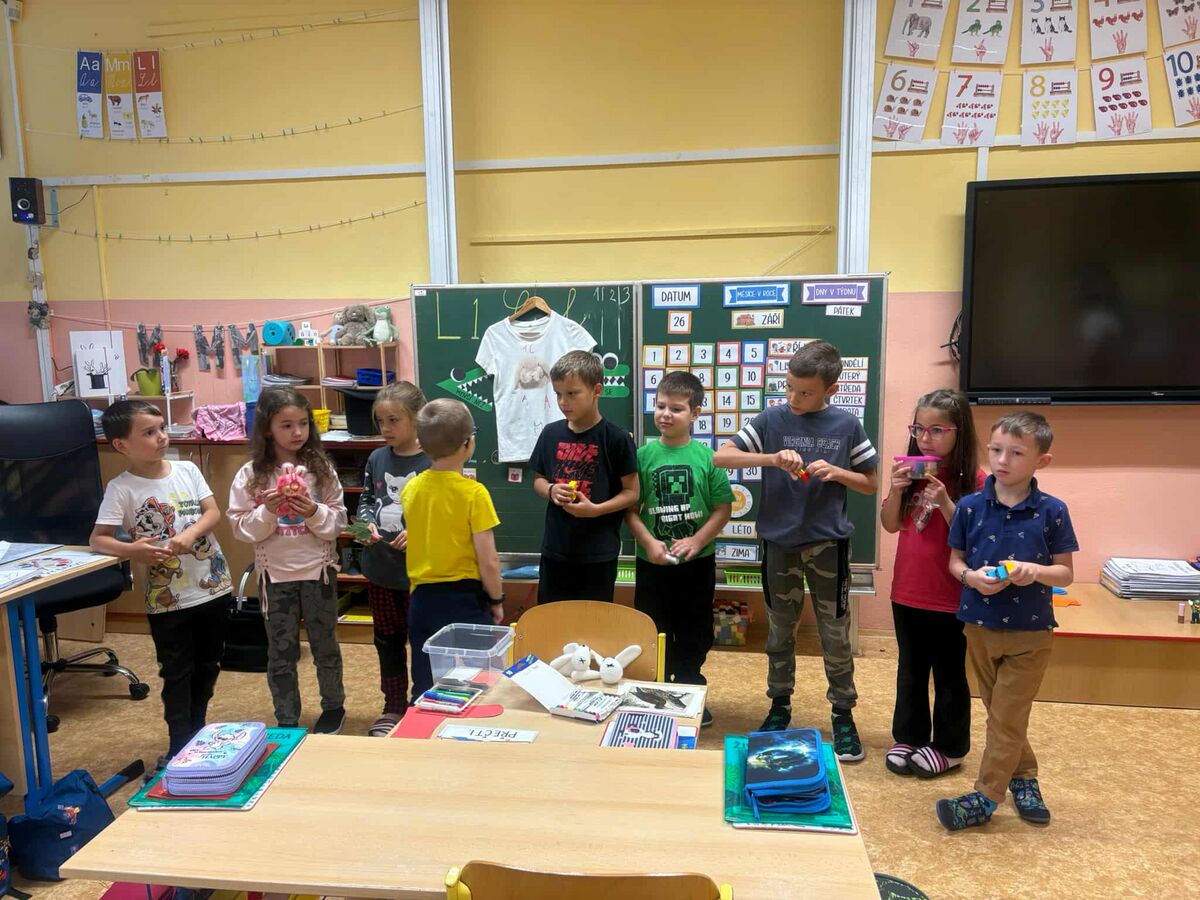 1.C a naše první písmenka