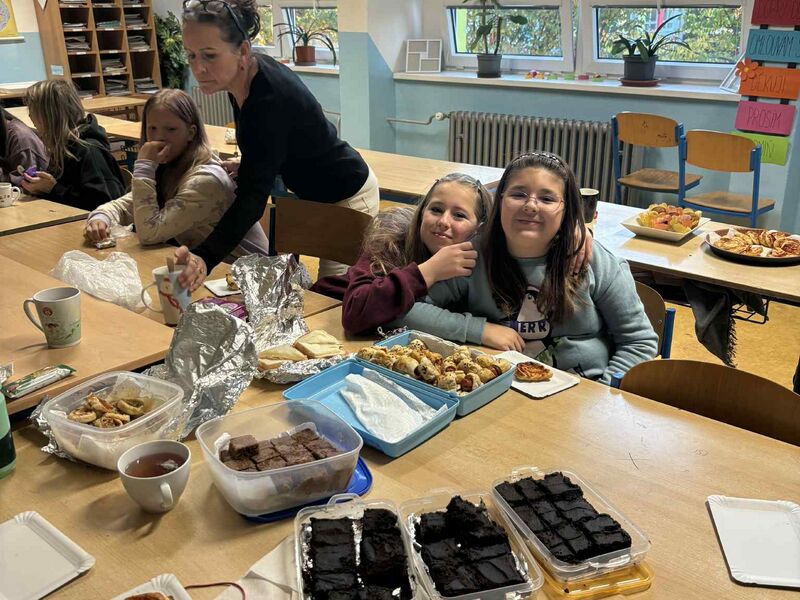 Společná snídaně v 6.B podruhé 