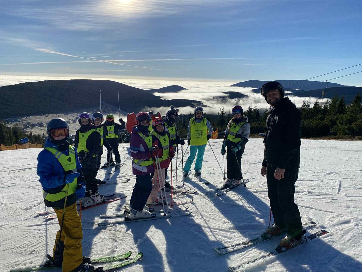 LYŽAŘSKÝ VÝCVIKOVÝ KURZ MALÁ ÚPA - den druhý