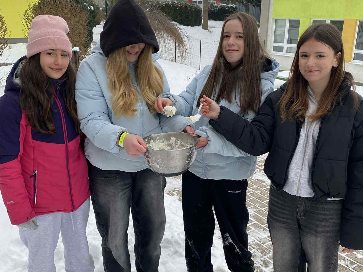 VANILKOVÁ ZMRZLINA V PODÁNÍ ŽÁKŮ 7. A