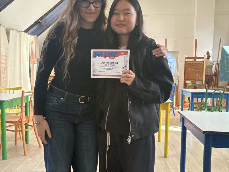 Okresní kolo olympiády v AJ - úspěch našich žáků 