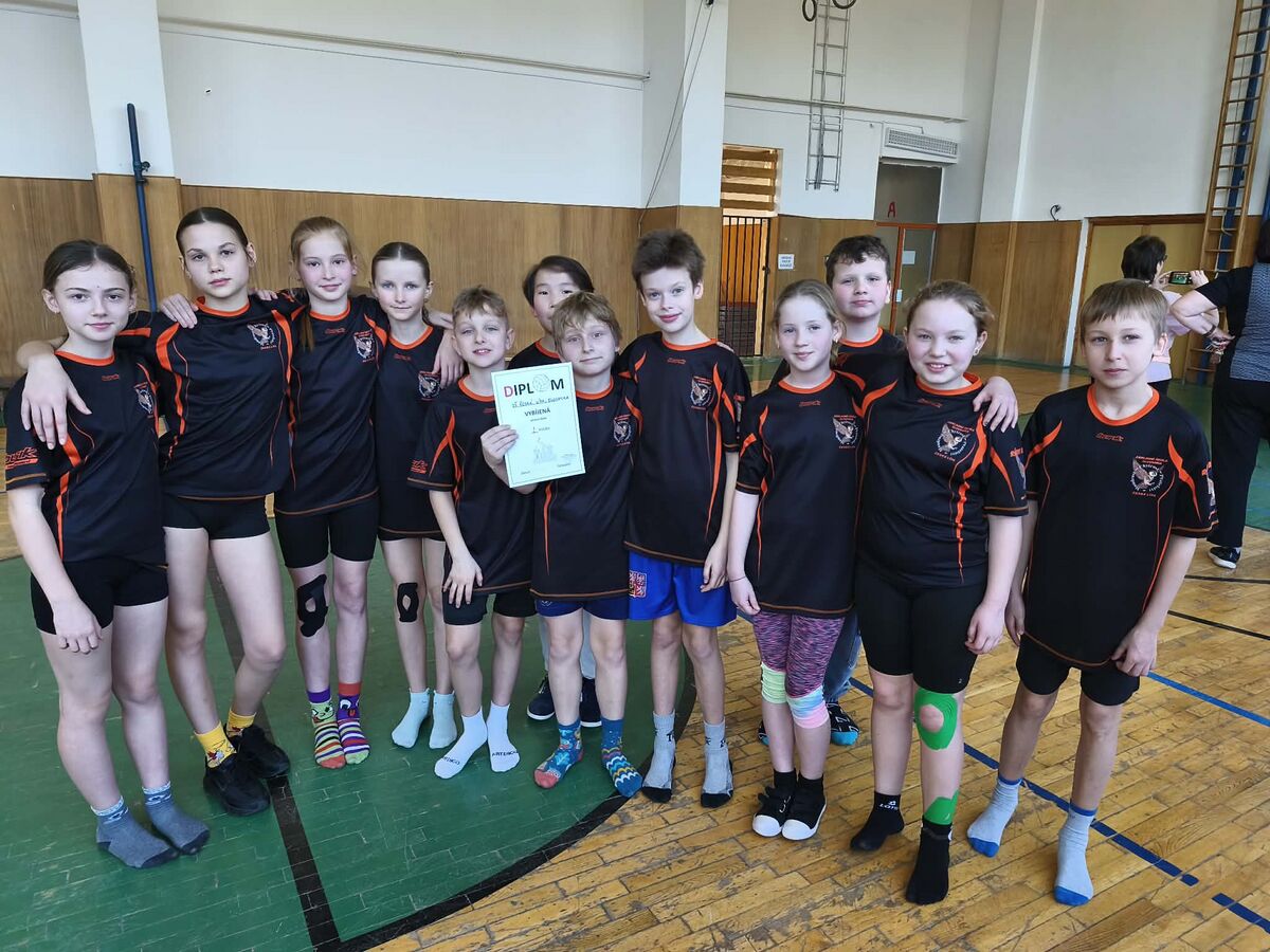 OKRESNÍ KOLO VE VYBÍJENÉ - MÁME STŘÍBRO!