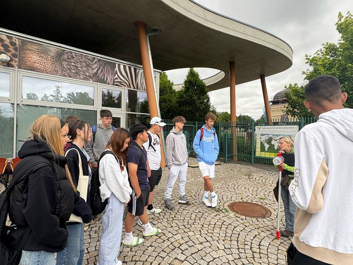 9.B na exkurzi v ZOO Liberec 